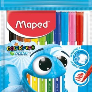 Marcadores Maped Ocean x10 colores