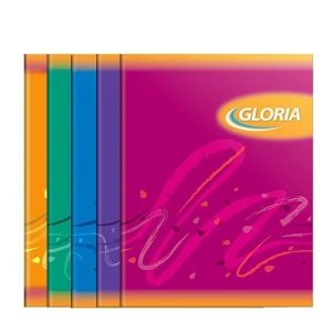 Cuaderno tapa flexible Gloria /America 24 hojas