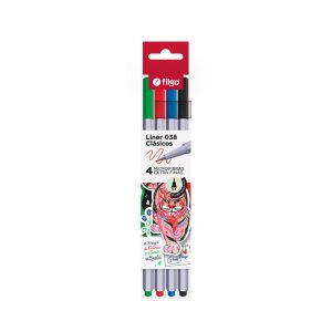 Microfibras Filgo Liner 038 x4 colores