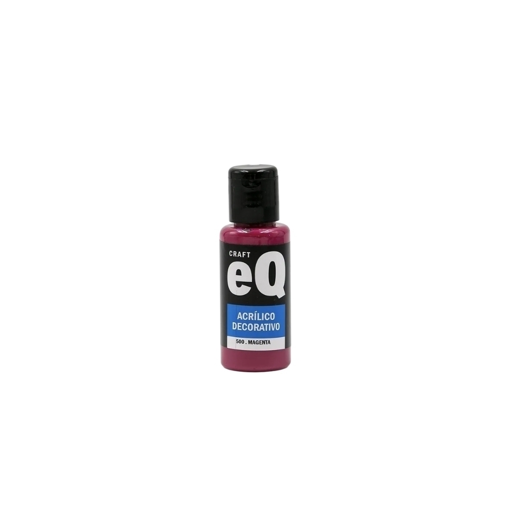 Acrílico EQ x 50 cc color magenta (500)