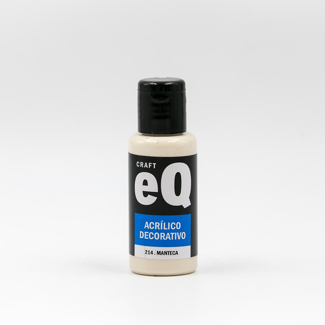 Acrílico EQ x 50 cc color manteca (214)