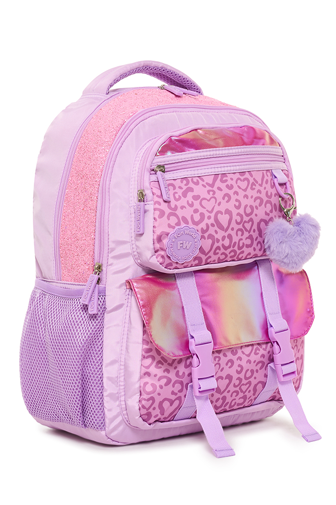 Mochila 17″ Fun World de espalda chic - Imagen 3