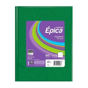 Cuaderno tapa dura Epica n1 x48 hojas rayadas