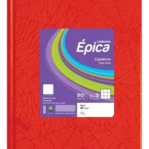 Cuaderno tapa dura Epica n3 x48 hojas rayadas