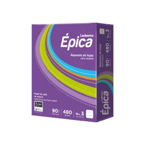 Repuesto Epica x480 hojas rayadas
