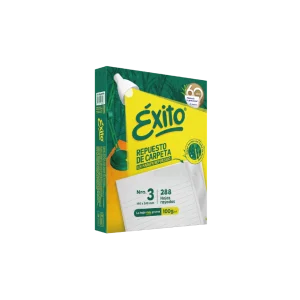 Repuesto Exito refuerzo x288 hojas rayadas