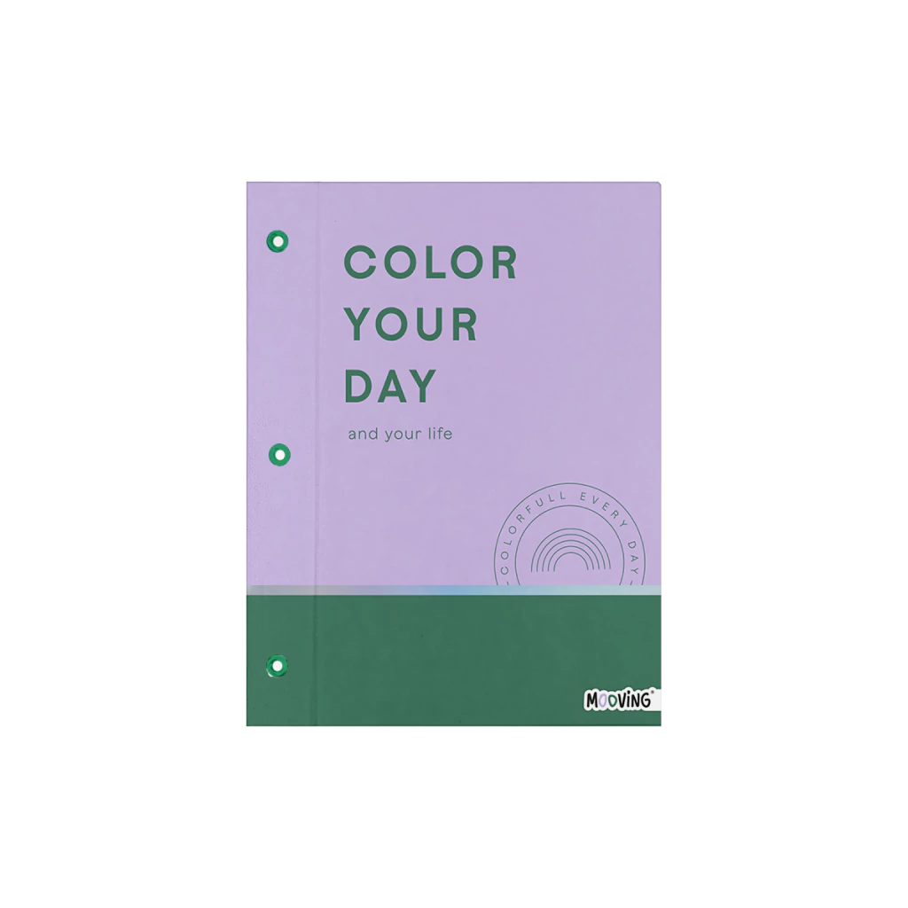 Carpeta Mooving N°3 Dos Tapas Pastel Block