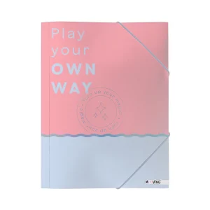 Carpeta 3 solapas oficio Pastel Block Mooving