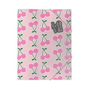 Carpeta oficio 3 solapas Pink Mooving