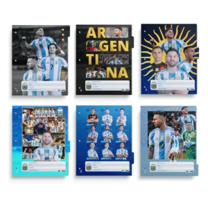 Set 6 separadores n3 Mooving AFA con lengüeta