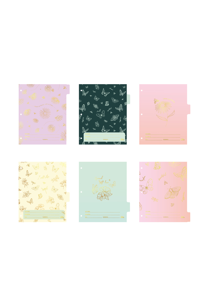 Set 6 separadores n3 FW con lengüeta Minimalista