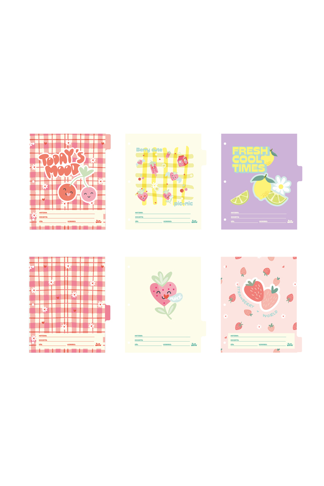 Set 6 separadores n3 FW con lengüeta Fresh