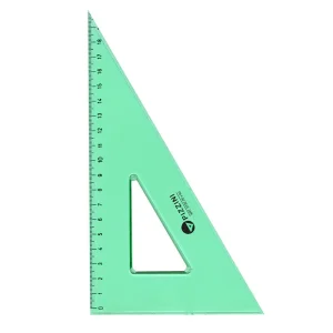 Escuadra 60° X 20 cm Pizzini acrilico verde