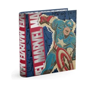 Carpeta N°3 Mooving Marvel Capitán América C/ 3 aros