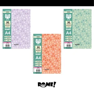 Cuaderno A4 Rome rayado point