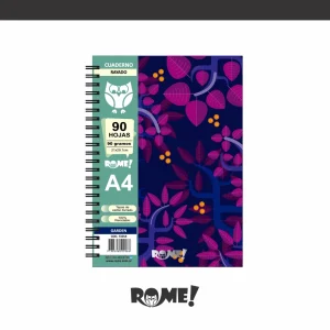 Cuaderno A4 Rome rayado Garden