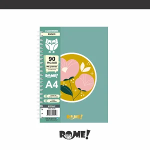 Cuaderno A4 Rome Botanic rayado