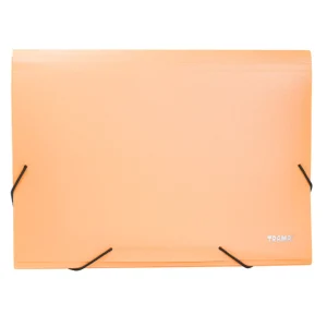 Clasificador Trama A4 12 divisiones color salmon pastel