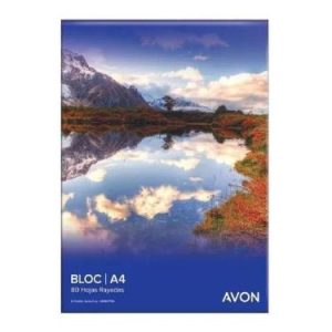 Bloc Avon 80 hojas rayadas