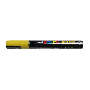 Marcador Posca amarillo PC-5M