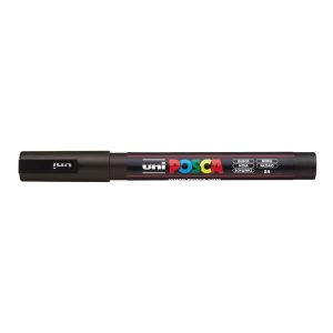 Marcador Posca negro PC-3M