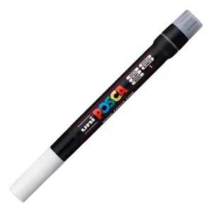 Marcador Posca Punta Pincel Blanco Uni PCF-350