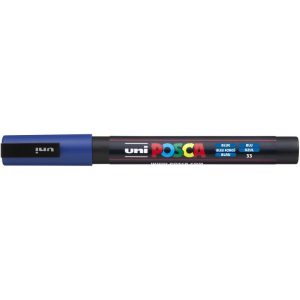 Marcador Posca azul PC-3M