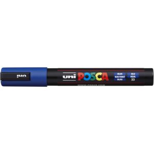 Marcador Posca azul PC-5M