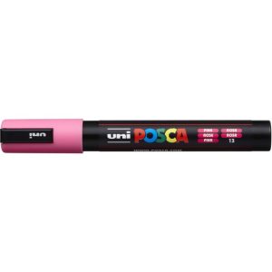Marcador Posca rosa PC-5M