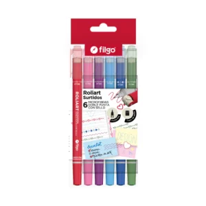 Microfibra Filgo Roliart Con Sello X 6 Surtido
