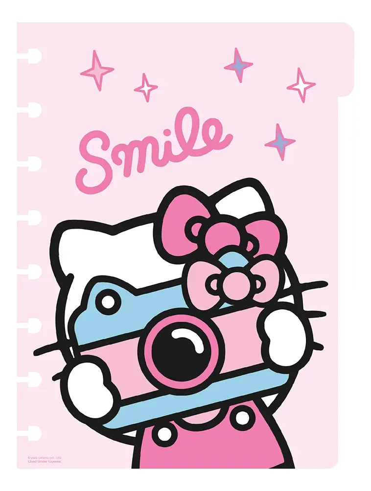 Cuaderno Mooving Loop Discos A5 Hello Kitty - Imagen 4