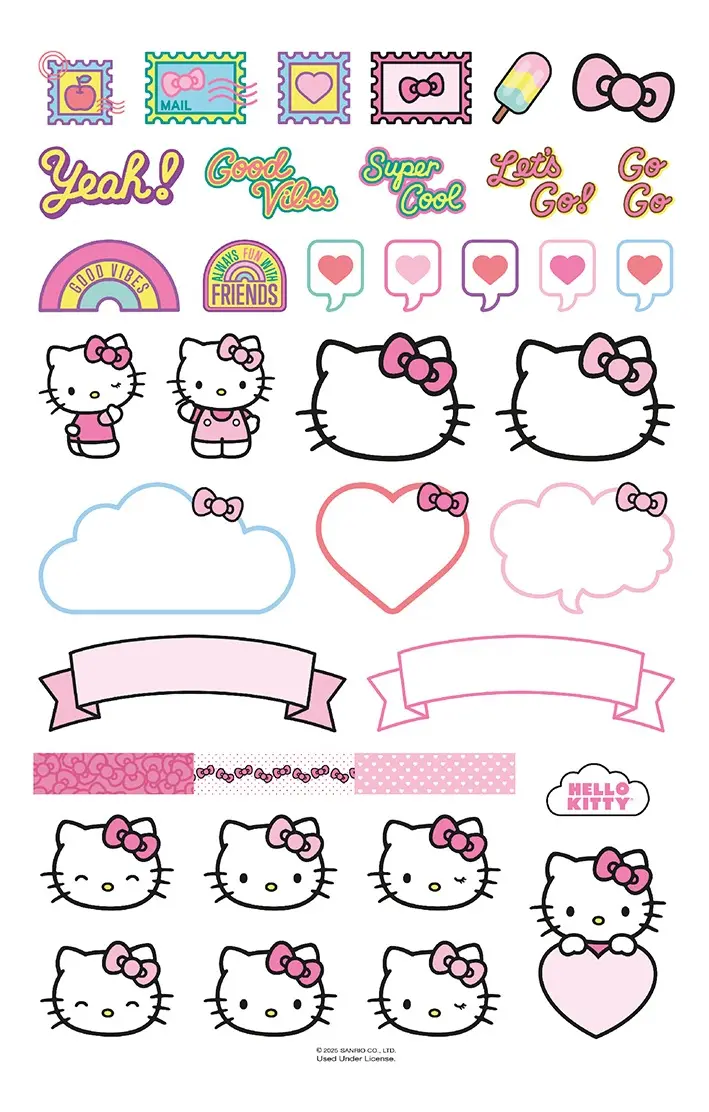 Cuaderno Mooving Loop Discos A5 Hello Kitty - Imagen 7