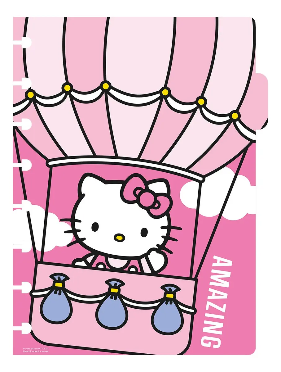 Cuaderno Mooving Loop Discos A5 Hello Kitty - Imagen 3