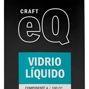 Vidrio liquido set 2 componentes x50+100cc EQ