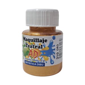Maquillaje teatral oro AD