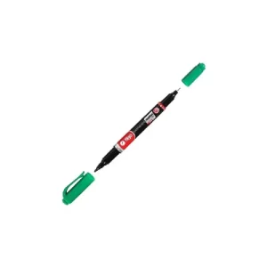 Marcador Filgo Permanente 042 Doble Punta color verde