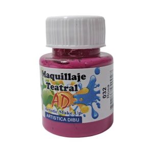 Maquillaje teatral rosa AD