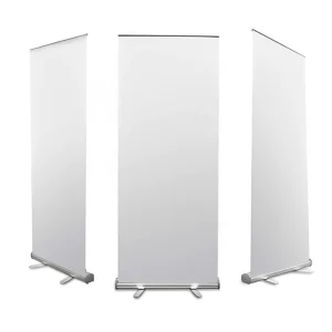 Porta Banner Roll Up Aluminio 85x200 cm.