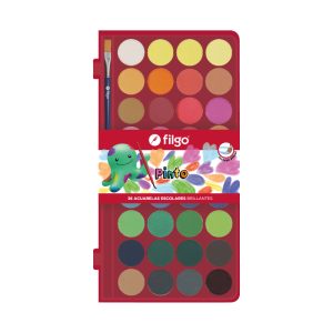 Acuarelas Filgo Pinto x 36 colores