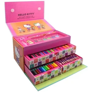 Set De Arte Escolar Hello Kitty Cresko