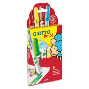 Marcadores Giotto Bebé x6 colores