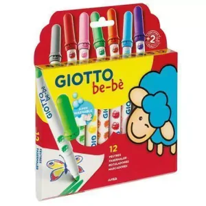 Marcadores Giotto Bebé X12 colores
