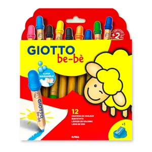 Lapices Giotto bebé x12 colores