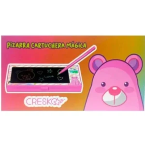 Cartuchera con pizarra magica