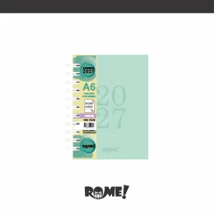 Agenda A6 Rome Pastel 2027