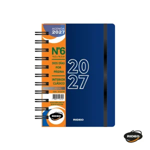 Agenda Nº6 Rideo Metal 2027