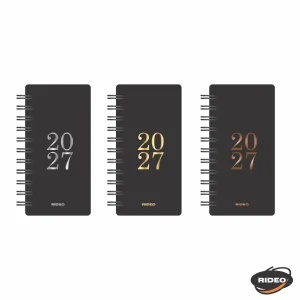 Agenda Rideo pocket Ecoblack 2027