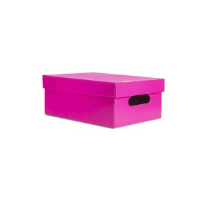 Caja chica lisa fucsia