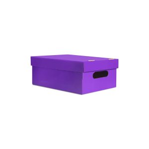 Caja chica lisa violeta