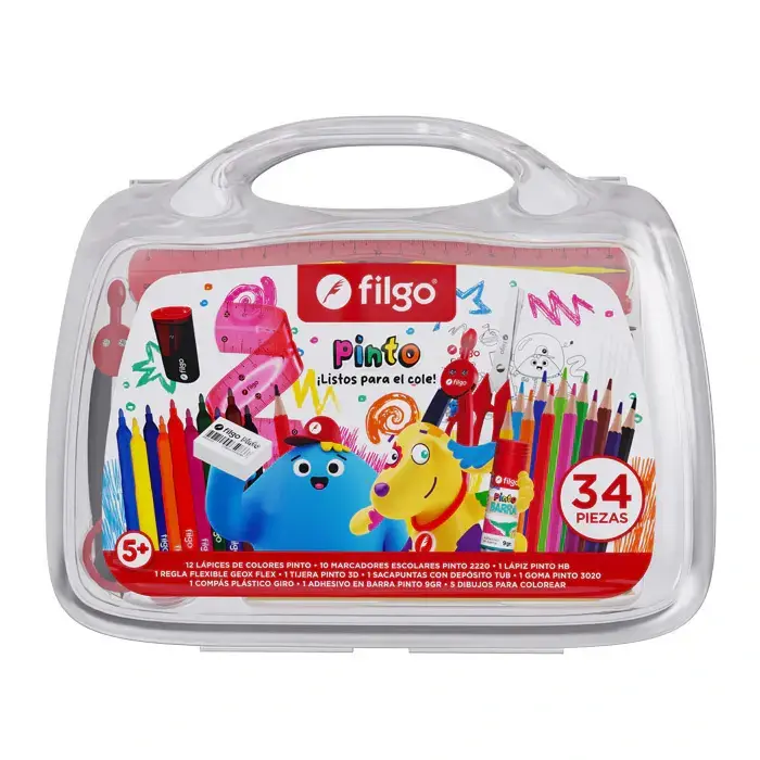 Filgo Pinto valija set 34 piezas